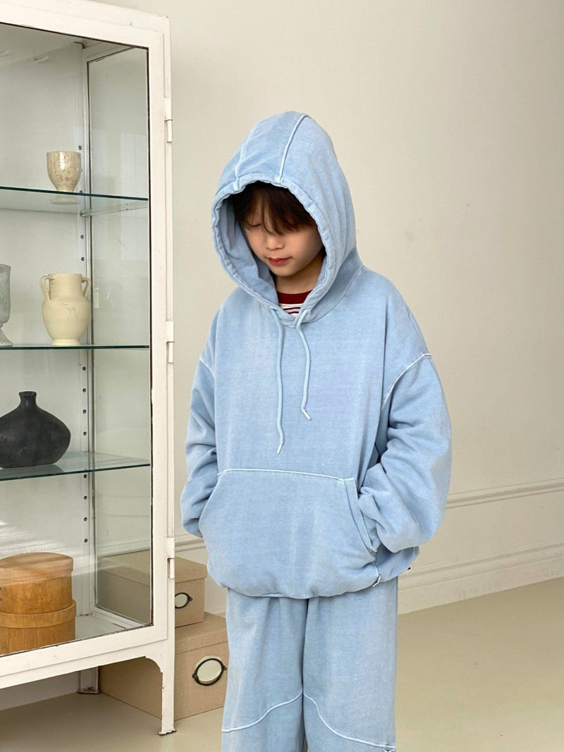 Jermaine - Korean Children Fashion - #magicofchildhood - Pigment Hoodie - 8
