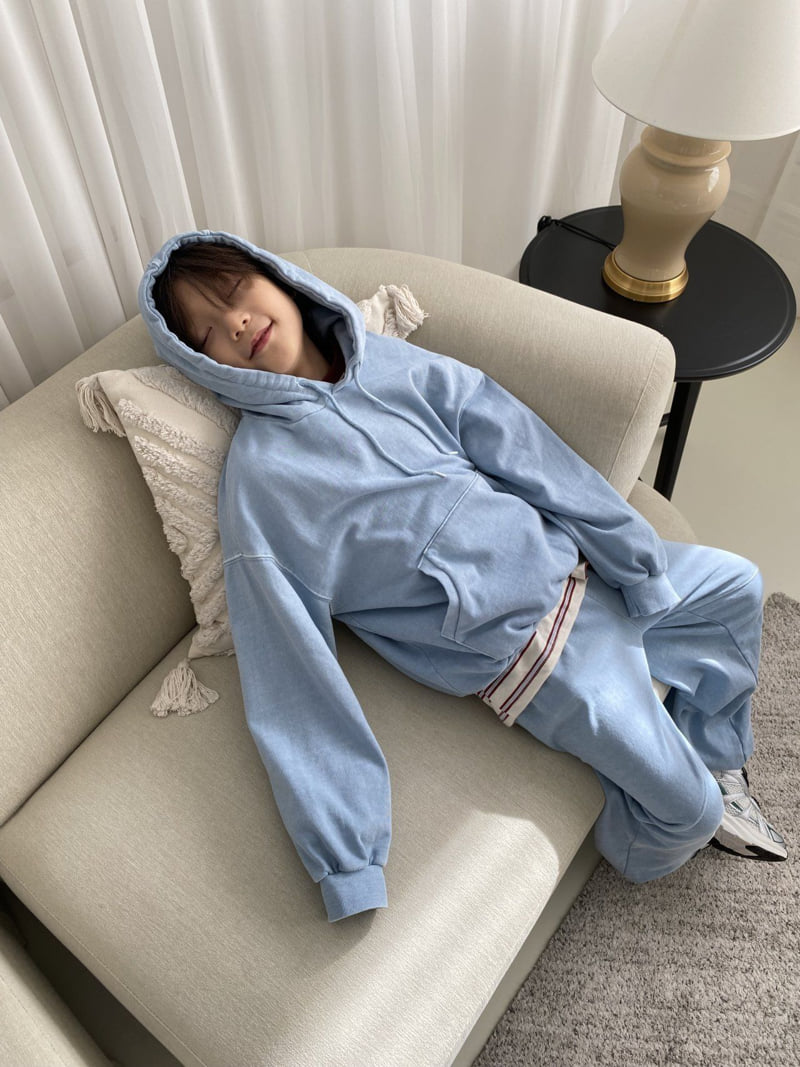 Jermaine - Korean Children Fashion - #minifashionista - Pigment Hoodie - 9
