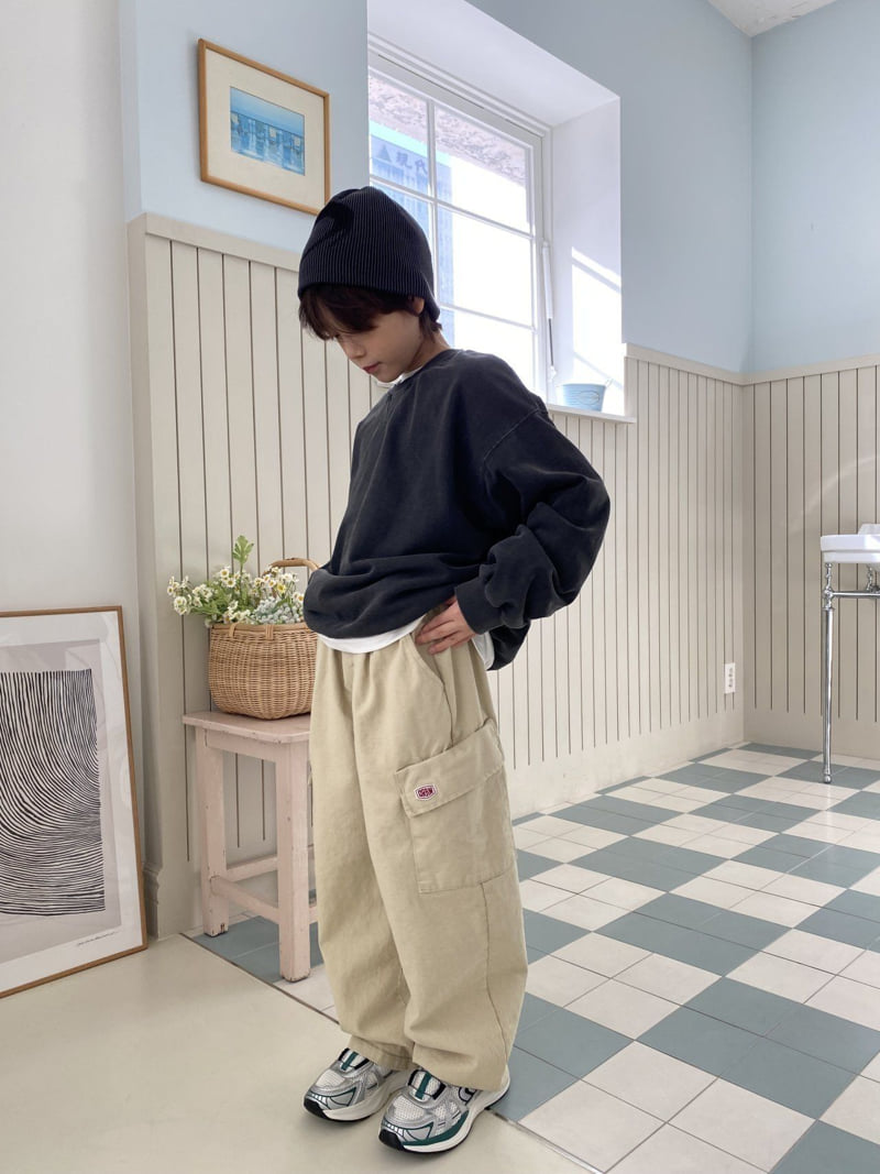 Jermaine - Korean Children Fashion - #prettylittlegirls - Curved Cargo Pants - 7