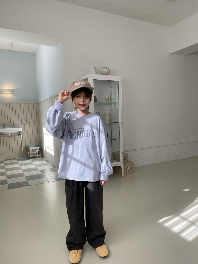 Jermaine - Korean Children Fashion - #prettylittlegirls - Michigan Single Tee - 12
