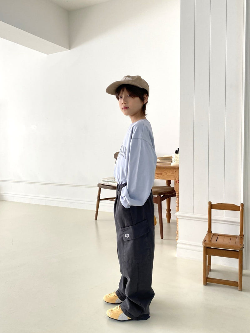 Jermaine - Korean Children Fashion - #stylishchildhood - Curved Cargo Pants - 10