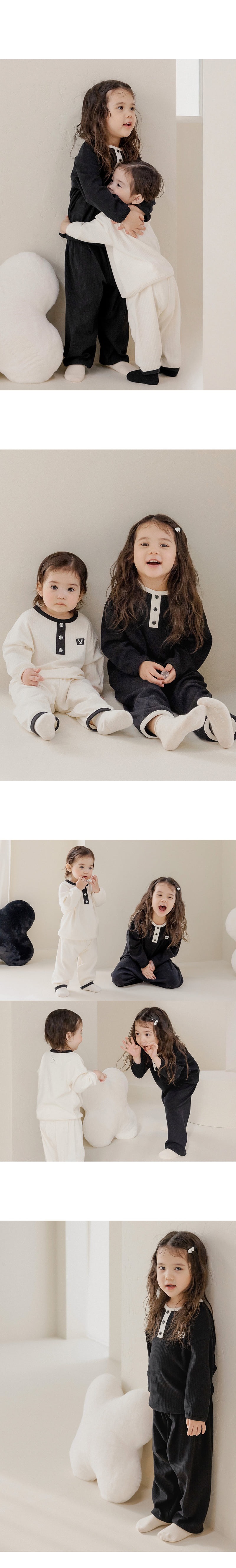 Kids Clara - Korean Baby Fashion - #babyboutique - Nantes Loungewear - 5