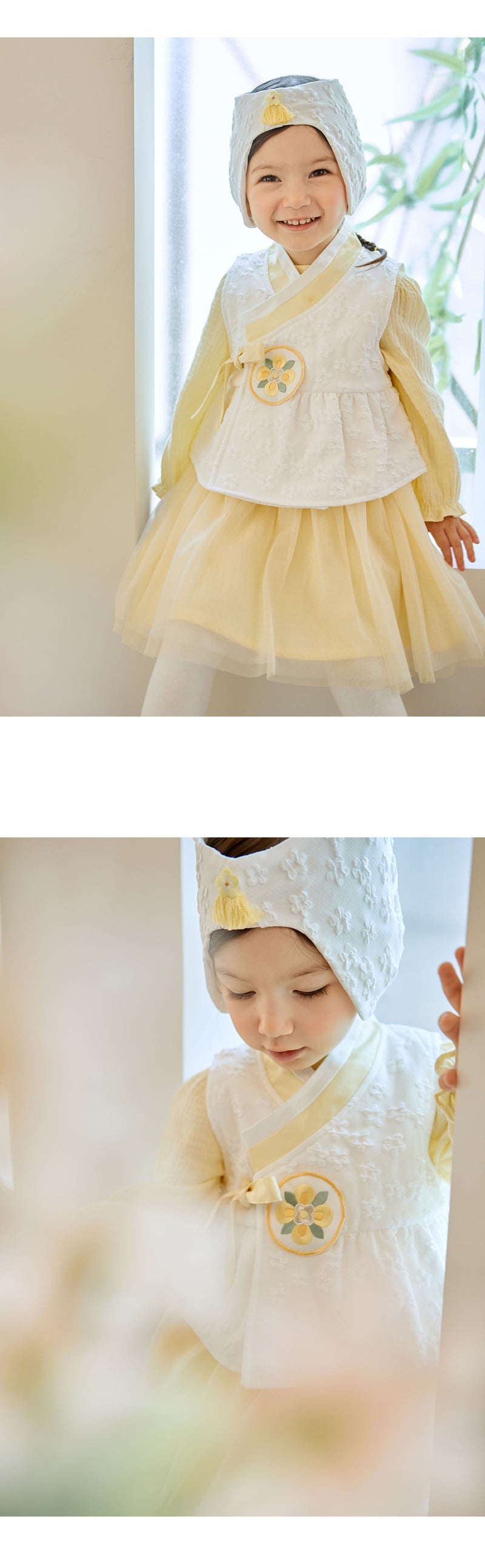 Kids Clara - Korean Baby Fashion - #babyboutiqueclothing - Onyu Narae Baby Girl Hanbok One-piece Set - 2
