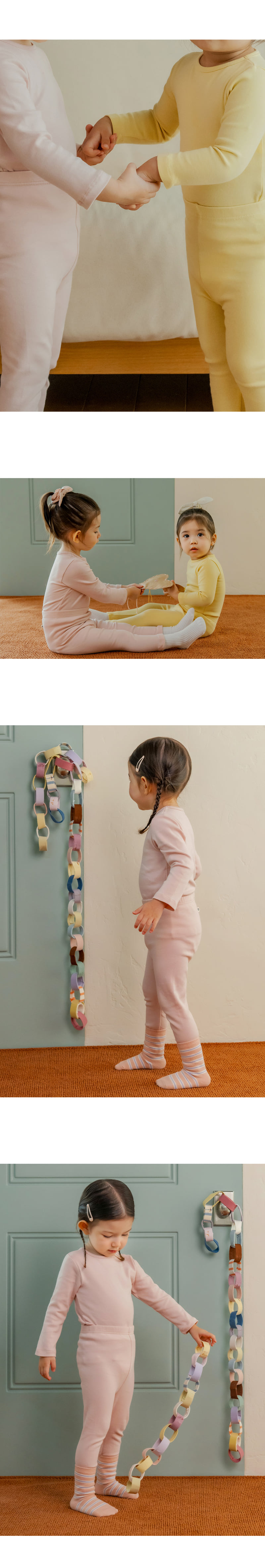 Kids Clara - Korean Baby Fashion - #babyboutique - Pure Basic Leggings - 4