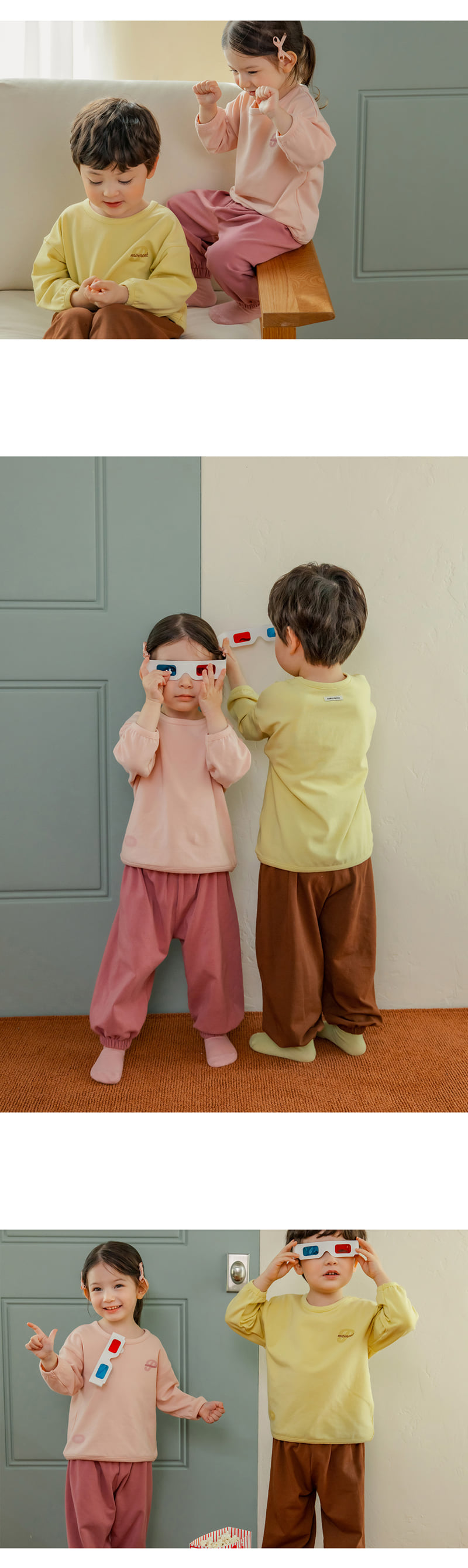 Kids Clara - Korean Baby Fashion - #babyfever - Benny Loungewear - 2