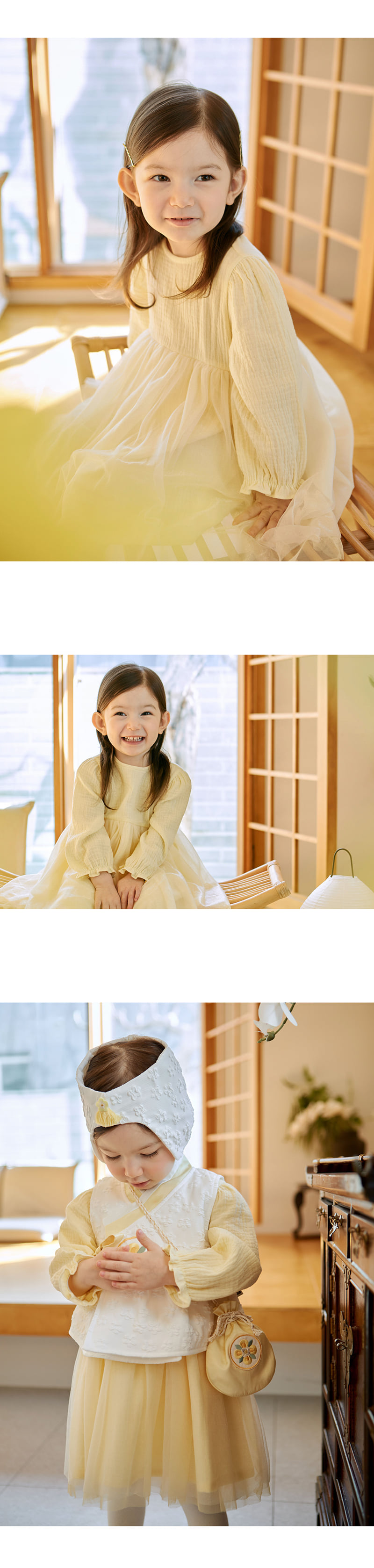 Kids Clara - Korean Baby Fashion - #babygirlfashion - Onyu Narae Baby Girl Hanbok One-piece Set - 6