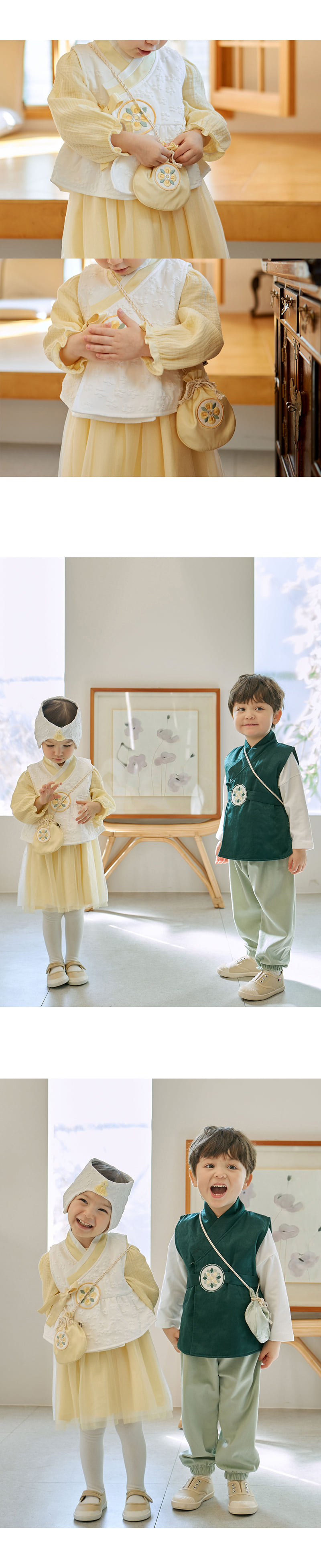 Kids Clara - Korean Baby Fashion - #babyfever - Onyu Narae Hanbok Pouch - 4