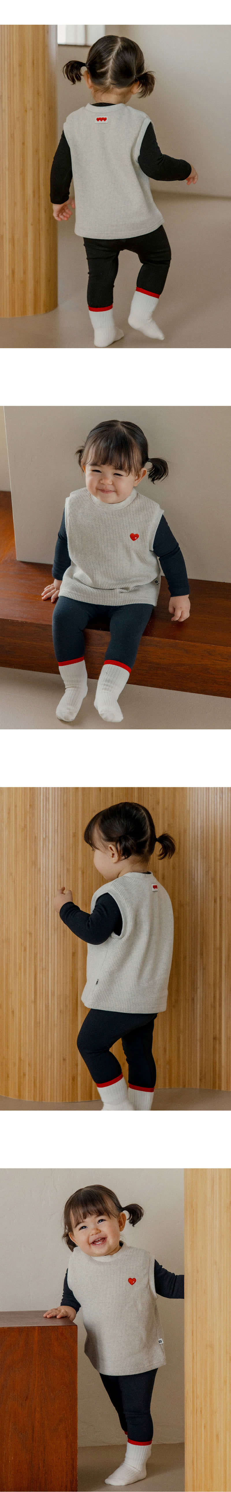 Kids Clara - Korean Baby Fashion - #babygirlfashion - Pure Basic Leggings - 8