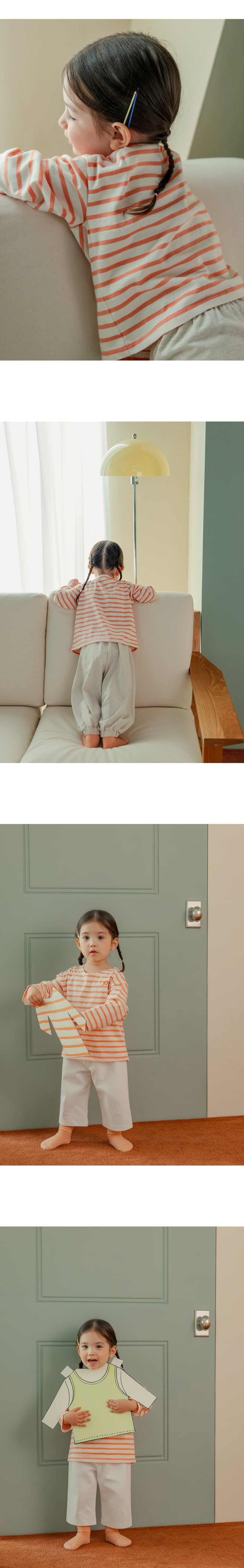 Kids Clara - Korean Baby Fashion - #babygirlfashion - Boen Loungewear - 5