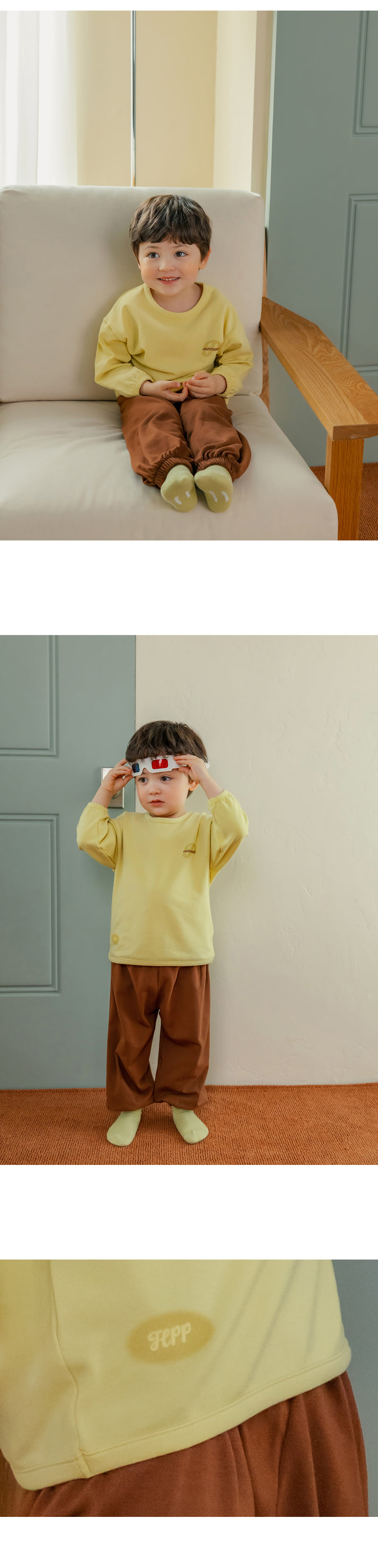 Kids Clara - Korean Baby Fashion - #babygirlfashion - Benny Loungewear - 3