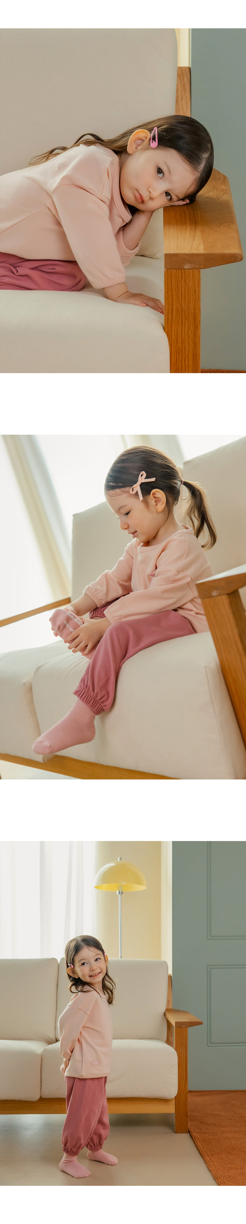 Kids Clara - Korean Baby Fashion - #babygirlfashion - Benny Loungewear - 4