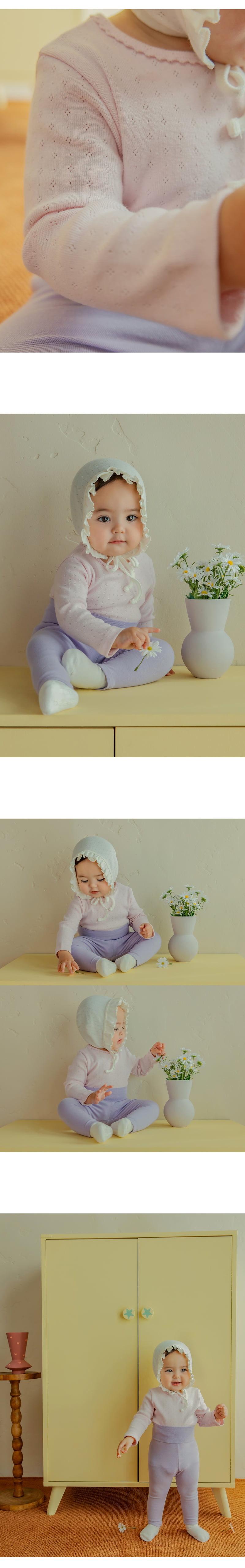 Kids Clara - Korean Baby Fashion - #babyoninstagram - Teeny Comfy Belly Baby Loungewear - 2
