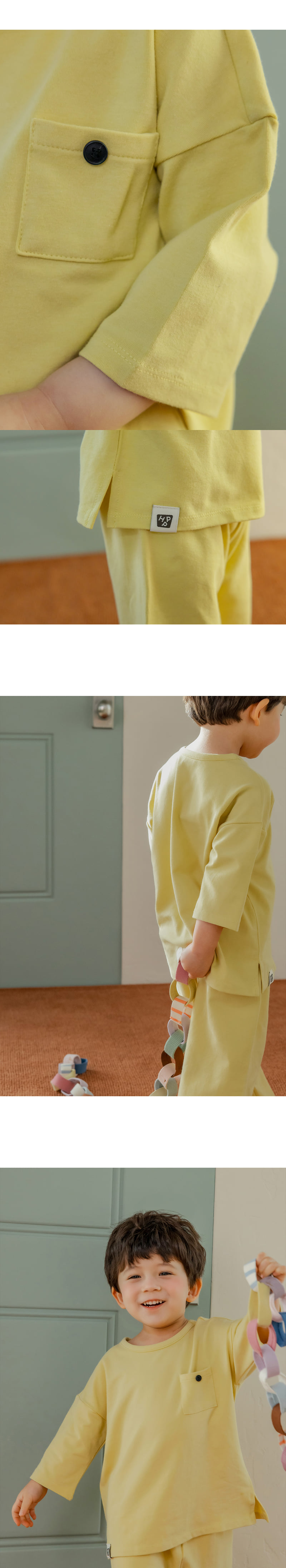 Kids Clara - Korean Baby Fashion - #babyoninstagram - Aaron Loungewear - 4