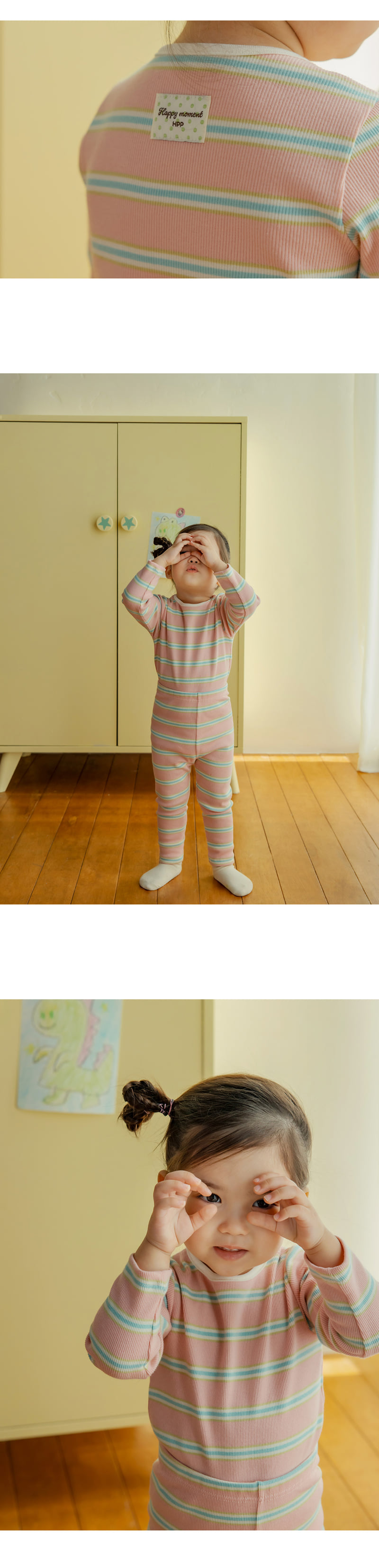 Kids Clara - Korean Baby Fashion - #babyoutfit - Pomi Baby Loungewear - 6