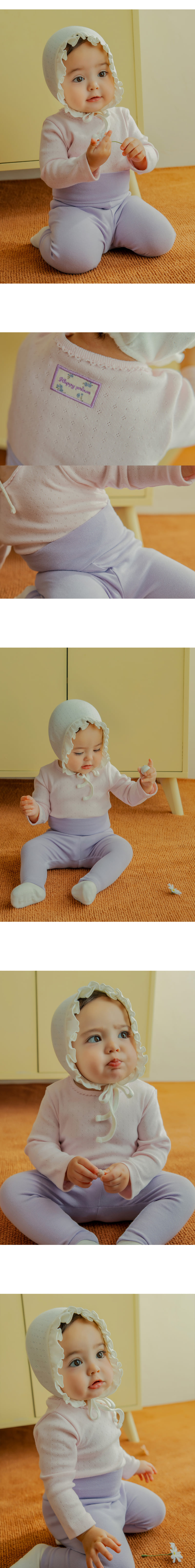 Kids Clara - Korean Baby Fashion - #babyootd - Teeny Comfy Belly Baby Loungewear - 4