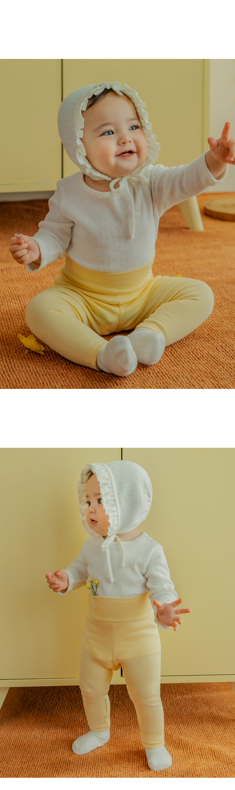 Kids Clara - Korean Baby Fashion - #babyoutfit - Teeny Comfy Belly Baby Loungewear - 5