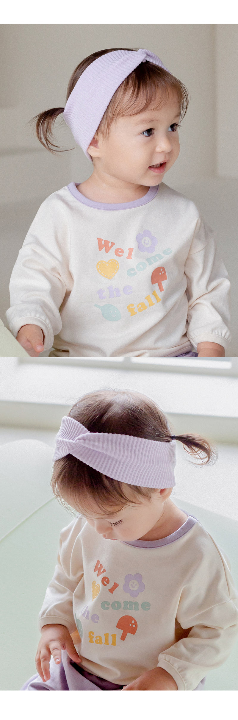Kids Clara - Korean Baby Fashion - #babywear - Bebe Ribbed Baby Hairband - 5