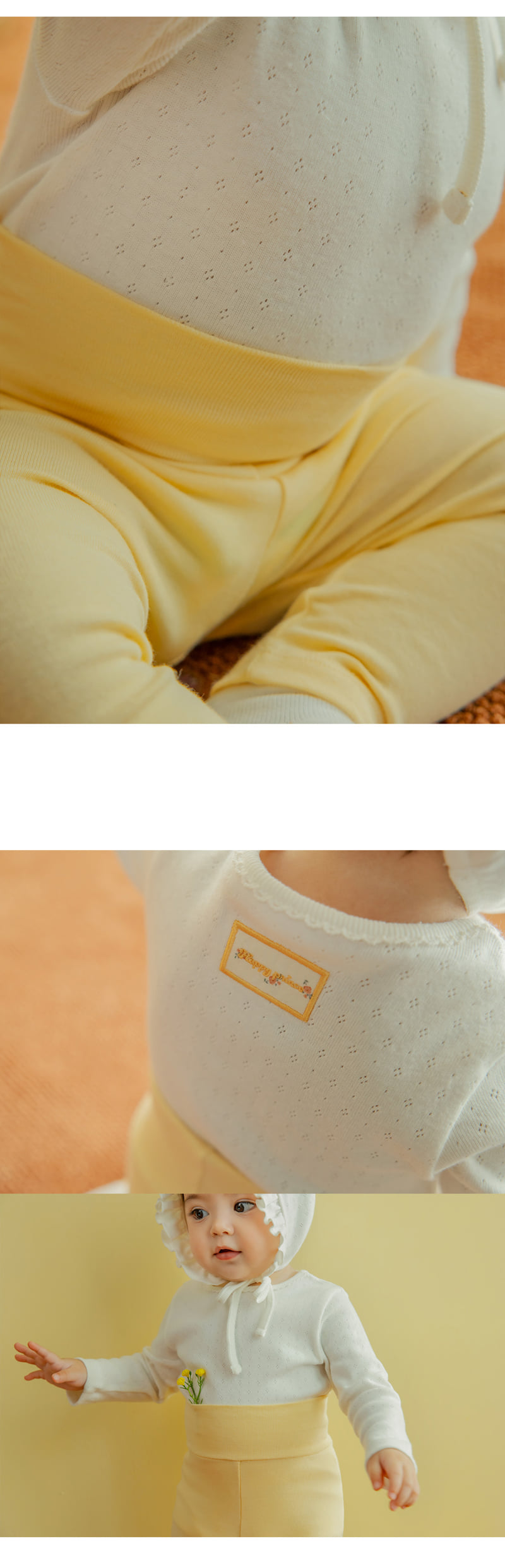 Kids Clara - Korean Baby Fashion - #babywear - Teeny Comfy Belly Baby Loungewear - 6
