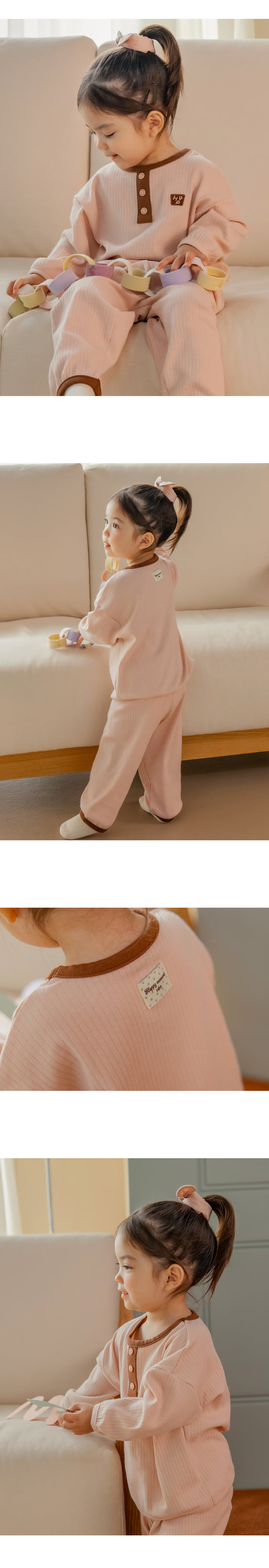 Kids Clara - Korean Baby Fashion - #onlinebabyboutique - Nantes Loungewear - 3