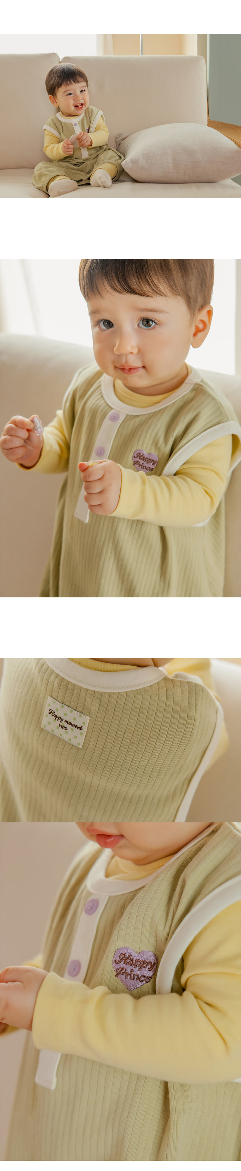 Kids Clara - Korean Baby Fashion - #onlinebabyshop - Berry Baby Sleep Vest - 6