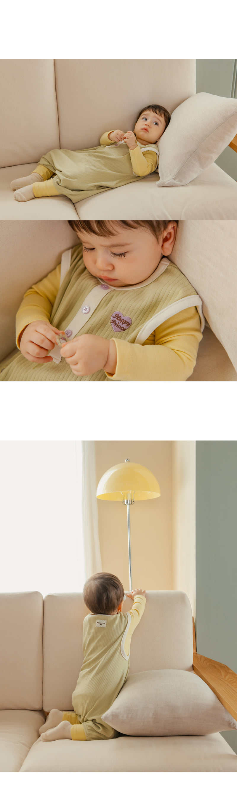 Kids Clara - Korean Baby Fashion - #smilingbaby - Berry Baby Sleep Vest - 7