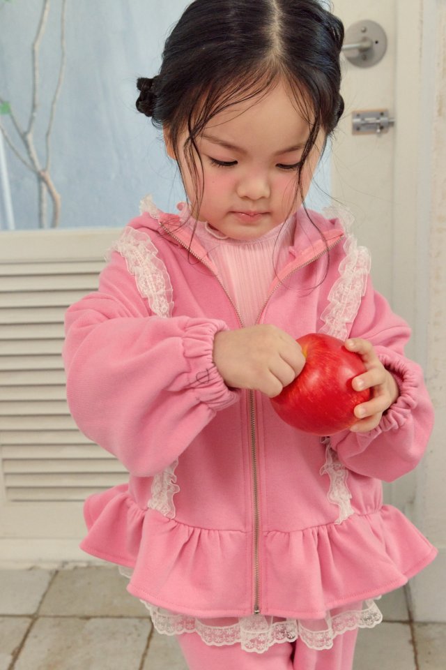 Kikimora - Korean Children Fashion - #Kfashion4kids - Lace Cancan Jogger Pants - 9