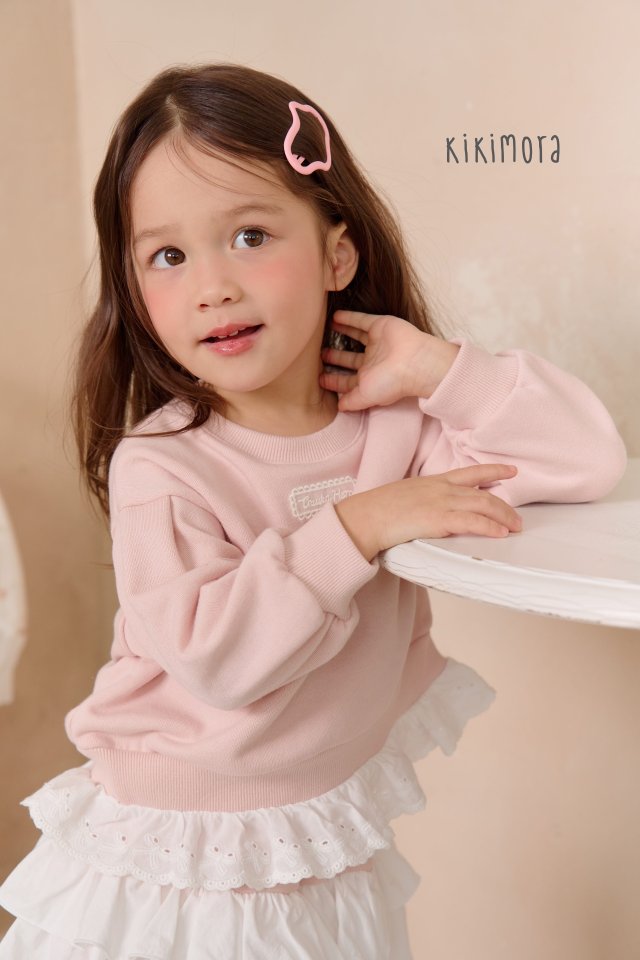 Kikimora - Korean Children Fashion - #Kfashion4kids - Soft Lace Sweatshirt - 5