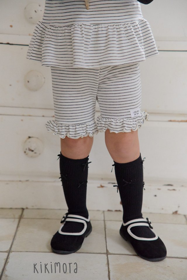 Kikimora - Korean Children Fashion - #childofig - Easy Stripe Pants - 5