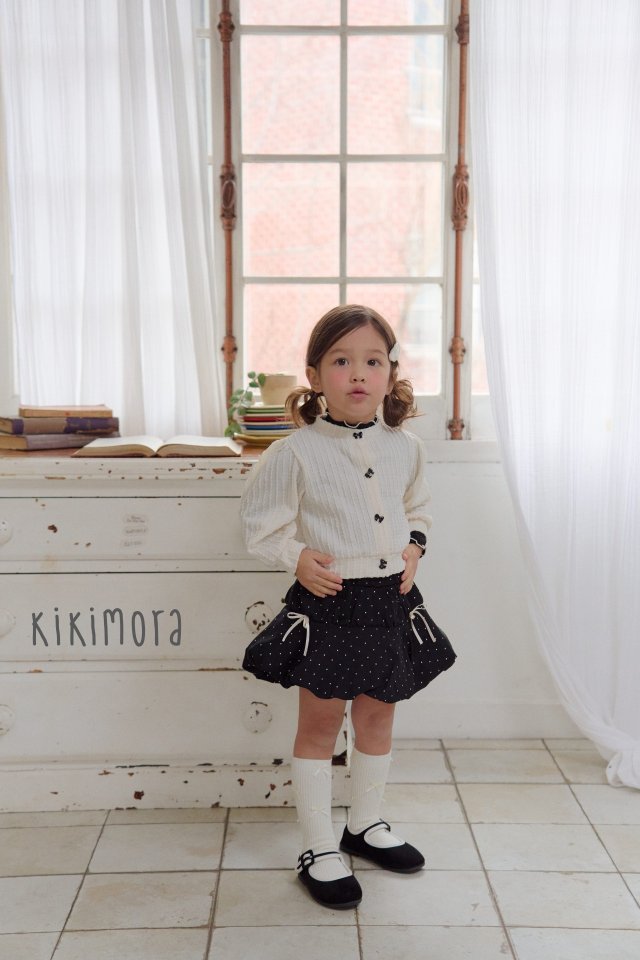 Kikimora - Korean Children Fashion - #childofig - Dot Balloon Skirt - 12
