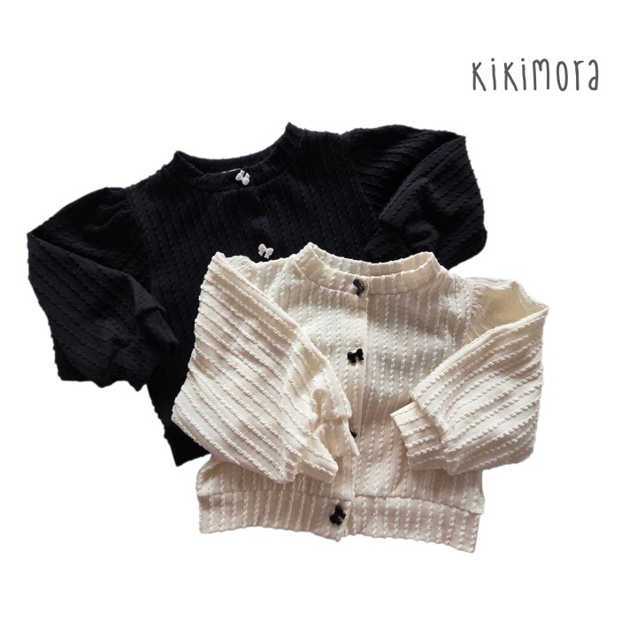 Kikimora - Korean Children Fashion - #childofig - Wave Ribbon Cardigan - 11