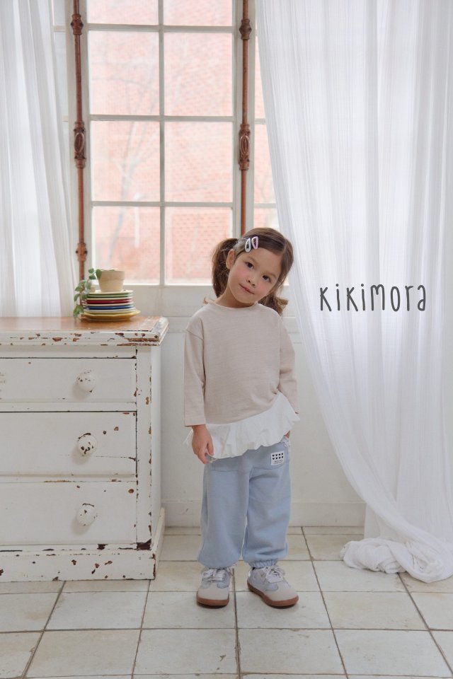 Kikimora - Korean Children Fashion - #childofig - Pastel Lace Jogger Pants - 8