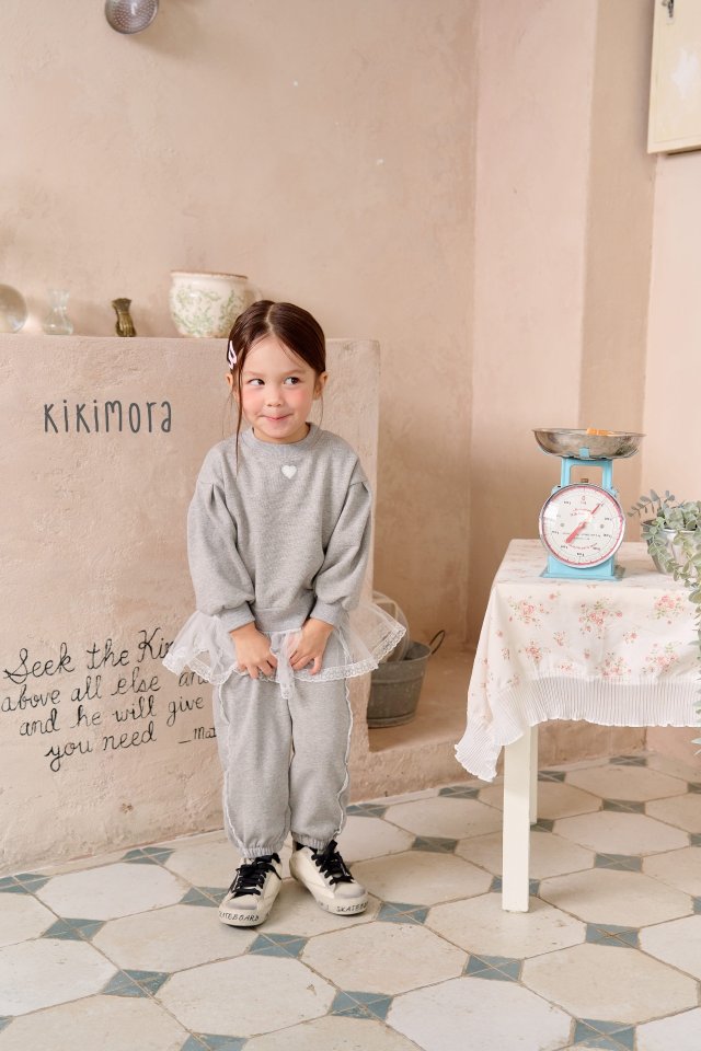 Kikimora - Korean Children Fashion - #childrensboutique - Lace Line Jogger Pants - 5