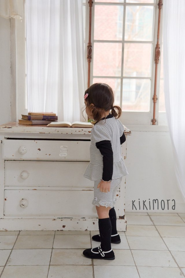 Kikimora - Korean Children Fashion - #designkidswear - Easy Stripe Pants - 7