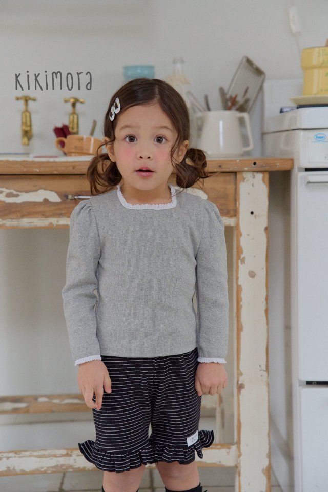 Kikimora - Korean Children Fashion - #designkidswear - Pure Ribbed Tee