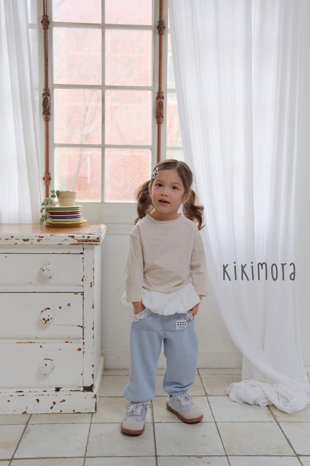 Kikimora - Korean Children Fashion - #designkidswear - Lettering Balloon Tee - 11