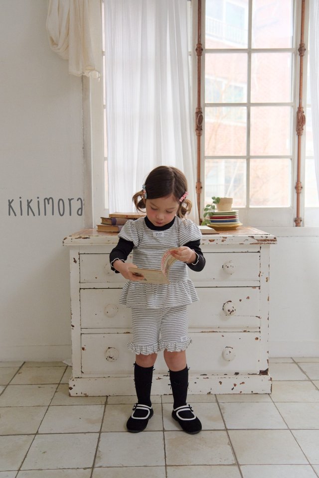 Kikimora - Korean Children Fashion - #discoveringself - Easy Stripe Pants - 8