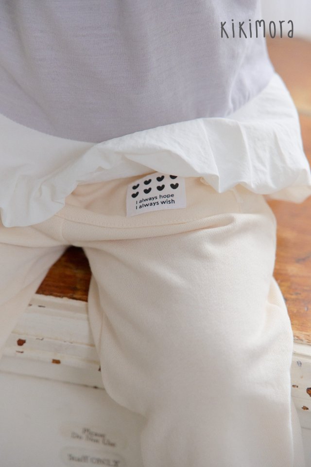 Kikimora - Korean Children Fashion - #discoveringself - Pastel Lace Jogger Pants - 11
