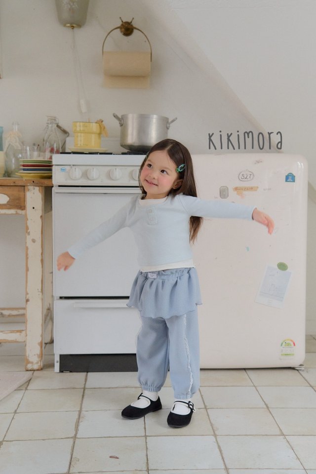 Kikimora - Korean Children Fashion - #discoveringself - Frill Lace Jogger Pants - 9