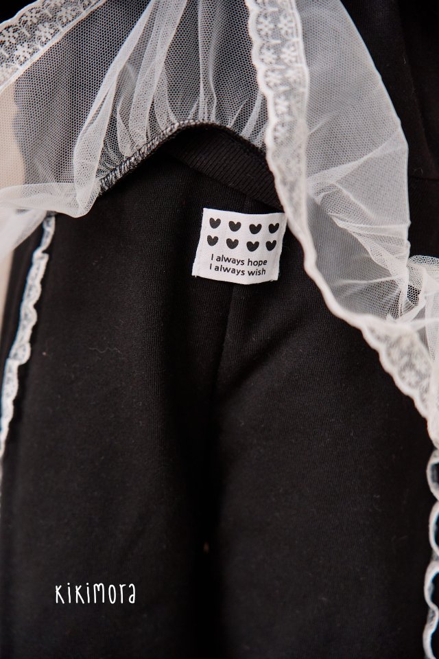 Kikimora - Korean Children Fashion - #discoveringself - Lace Line Jogger Pants - 7