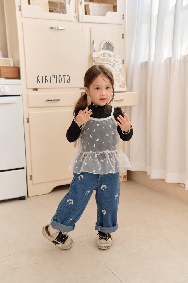 Kikimora - Korean Children Fashion - #fashionkids - Sheer Bustier Top - 11