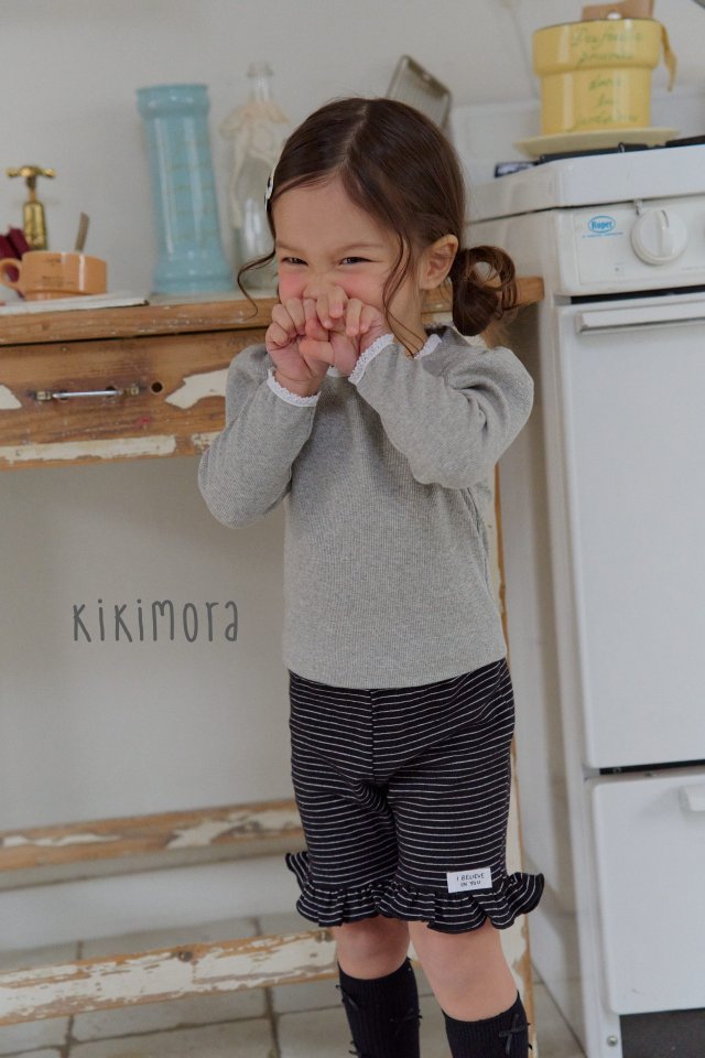Kikimora - Korean Children Fashion - #fashionkids - Pure Ribbed Tee - 3