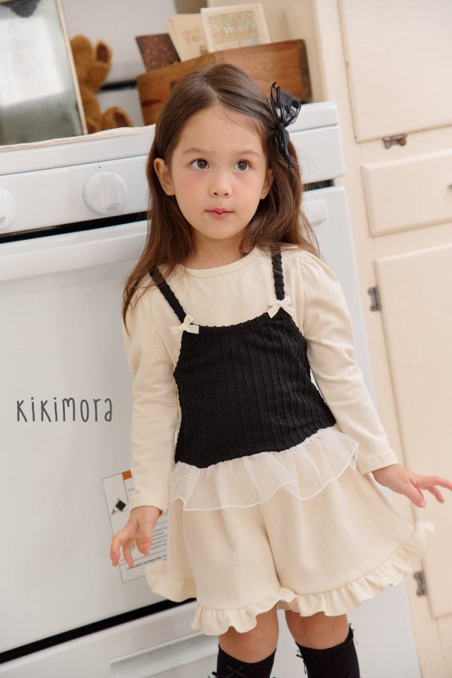Kikimora - Korean Children Fashion - #fashionkids - Point Bustier Tee