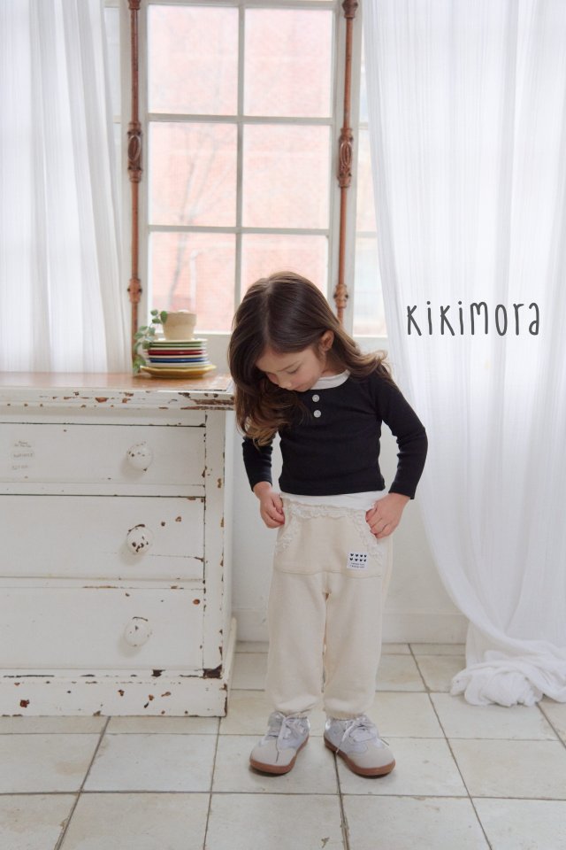 Kikimora - Korean Children Fashion - #fashionkids - Layered Ribbed Tee - 11