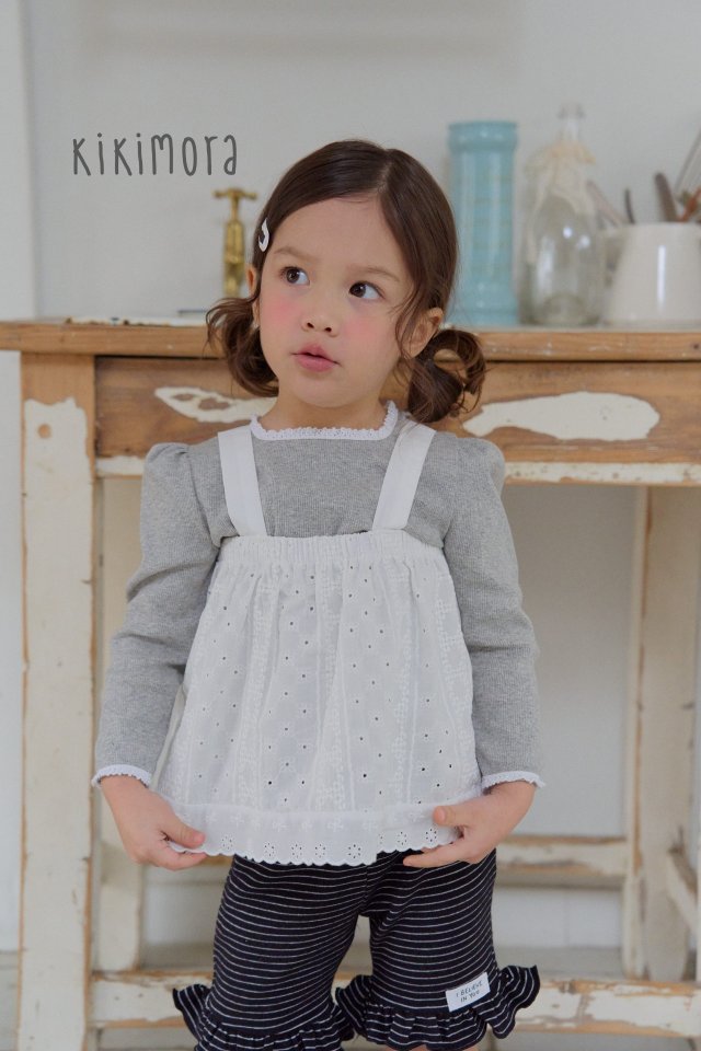Kikimora - Korean Children Fashion - #kidsstore - Lace Top - 6