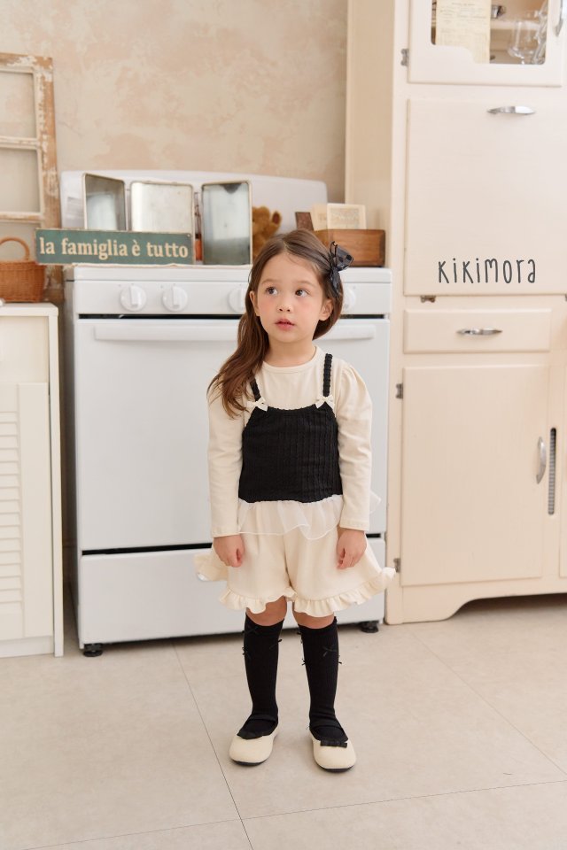 Kikimora - Korean Children Fashion - #kidsstore - Point Bustier Tee - 3