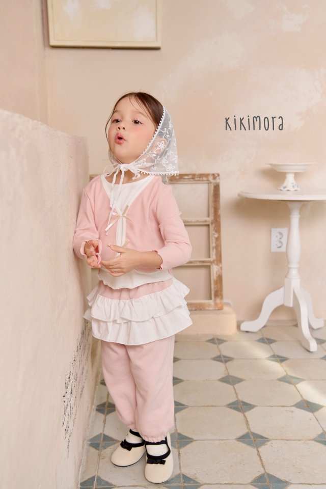 Kikimora - Korean Children Fashion - #kidsstore - Layered Cardigan - 5