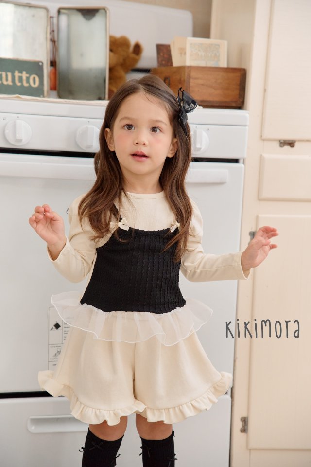 Kikimora - Korean Children Fashion - #kidsstore - Point Bustier Tee - 4