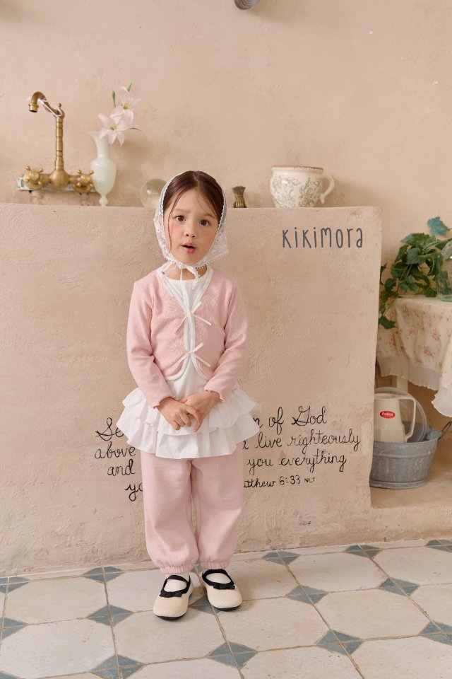 Kikimora - Korean Children Fashion - #kidzfashiontrend - Layered Cardigan - 6