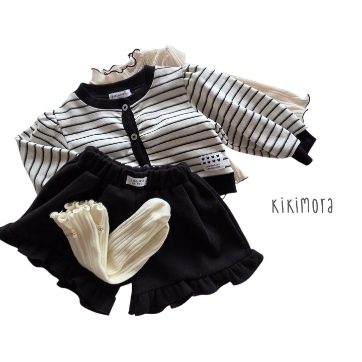 Kikimora - Korean Children Fashion - #kidzfashiontrend - Frill Culotte Pants - 3