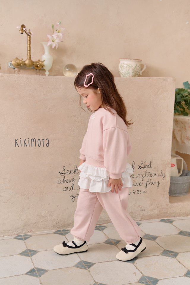Kikimora - Korean Children Fashion - #littlefashionista - Soft Lace Sweatshirt - 6